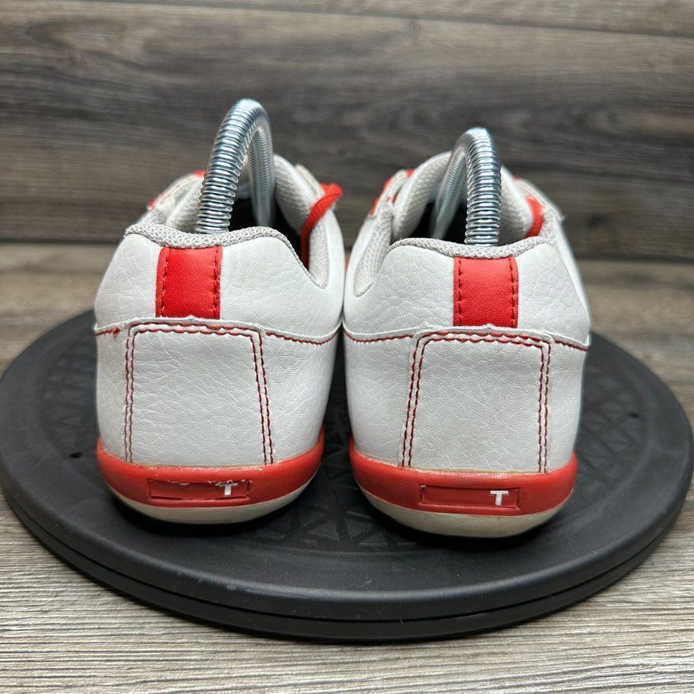 True Linkswear Golf Shoes Men's  Size 7 Gray/White/Red - Picture 4 of 7